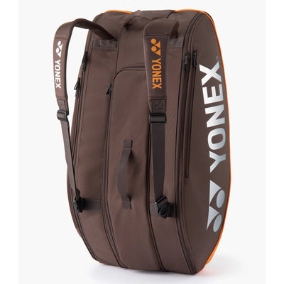 Yonex Tennis Bag Pro 9 Racquets (Espresso Brown)