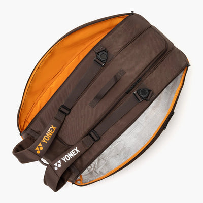 Yonex Tennis Bag Pro 9 Racquets (Espresso Brown)