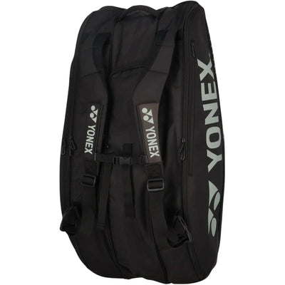 Yonex Pro Tennis Racquet Bag 9 Racquets-Black