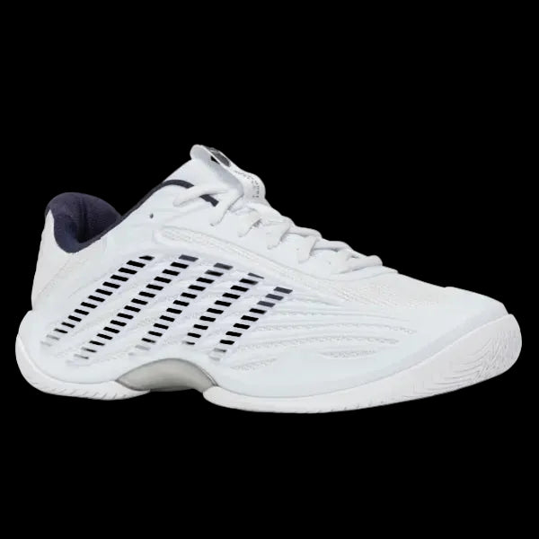 KSwiss Men's Tennis Shoes Hypercourt Express 3 - All Court Wide - White/Peacoat/Silver