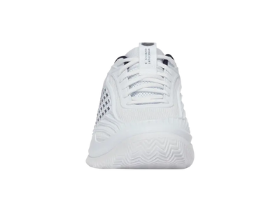 KSwiss Men's Tennis Shoes Hypercourt Express 3 - Clay Court - White/Peacoat/Silver