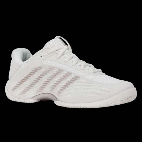 KSwiss Women's Tennis Shoes Hypercourt Express 3 - All Court - Blanc de Blanc/Rose Gold