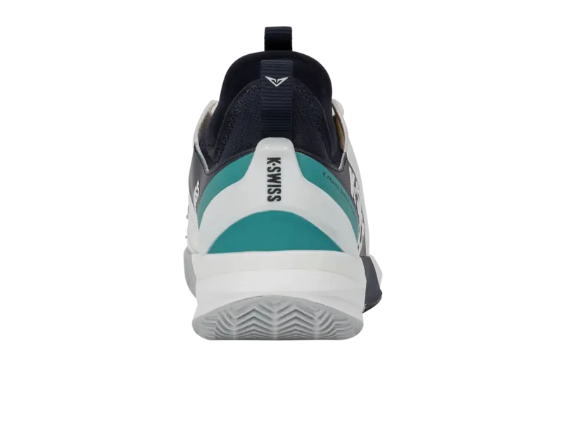 KSwiss Men's Tennis Shoes K-Frame Rublo - Clay Court - Blanc /Carbon/Baltic