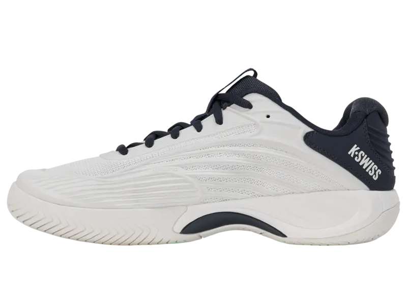 KSwiss Men's Tennis Shoes Hypercourt Express 3 - All Court - Blanc /Carbon/Baltic