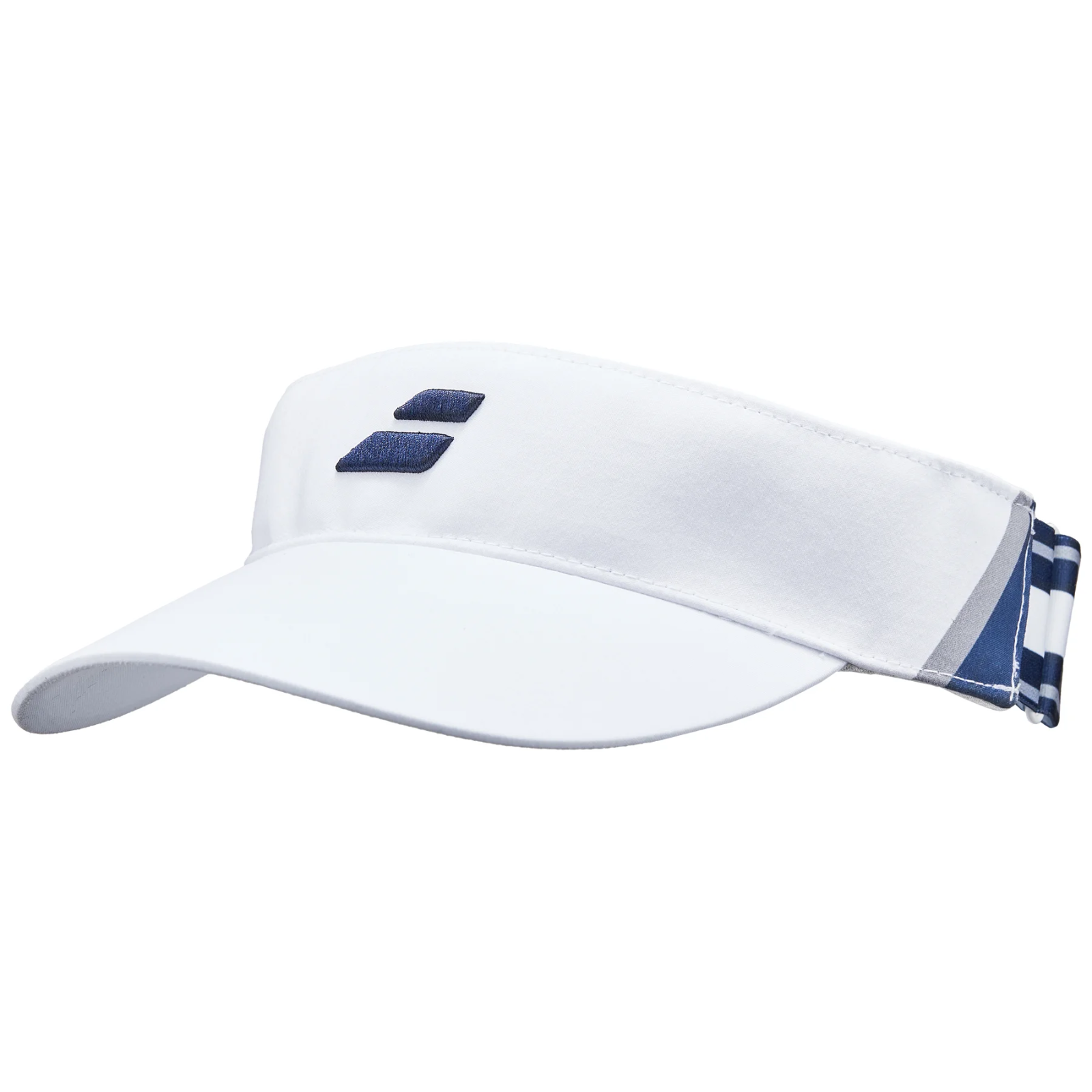 Babolat Elastic Visor - White/Estate Blue