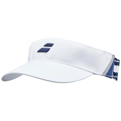 Babolat Elastic Visor - White/Estate Blue