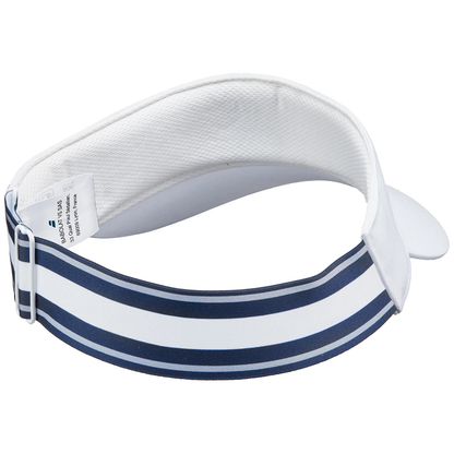 Babolat Elastic Visor - White/Estate Blue