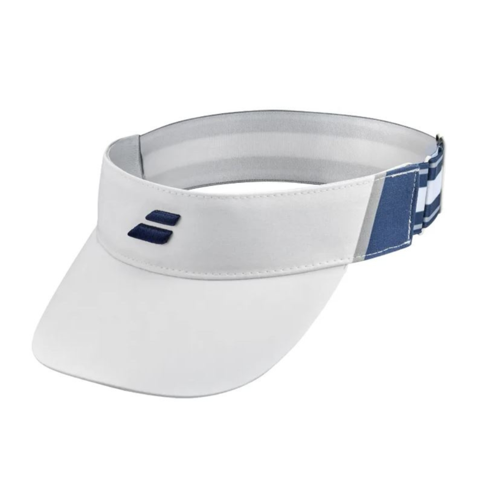 Babolat Elastic Visor - White/Estate Blue