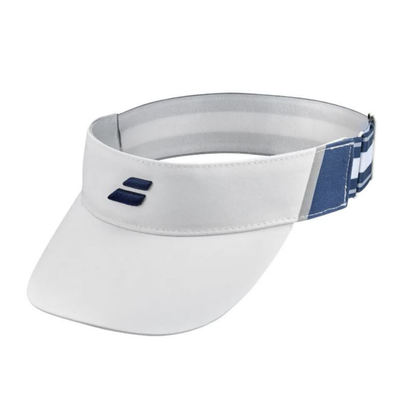 Babolat Elastic Visor - White/Estate Blue