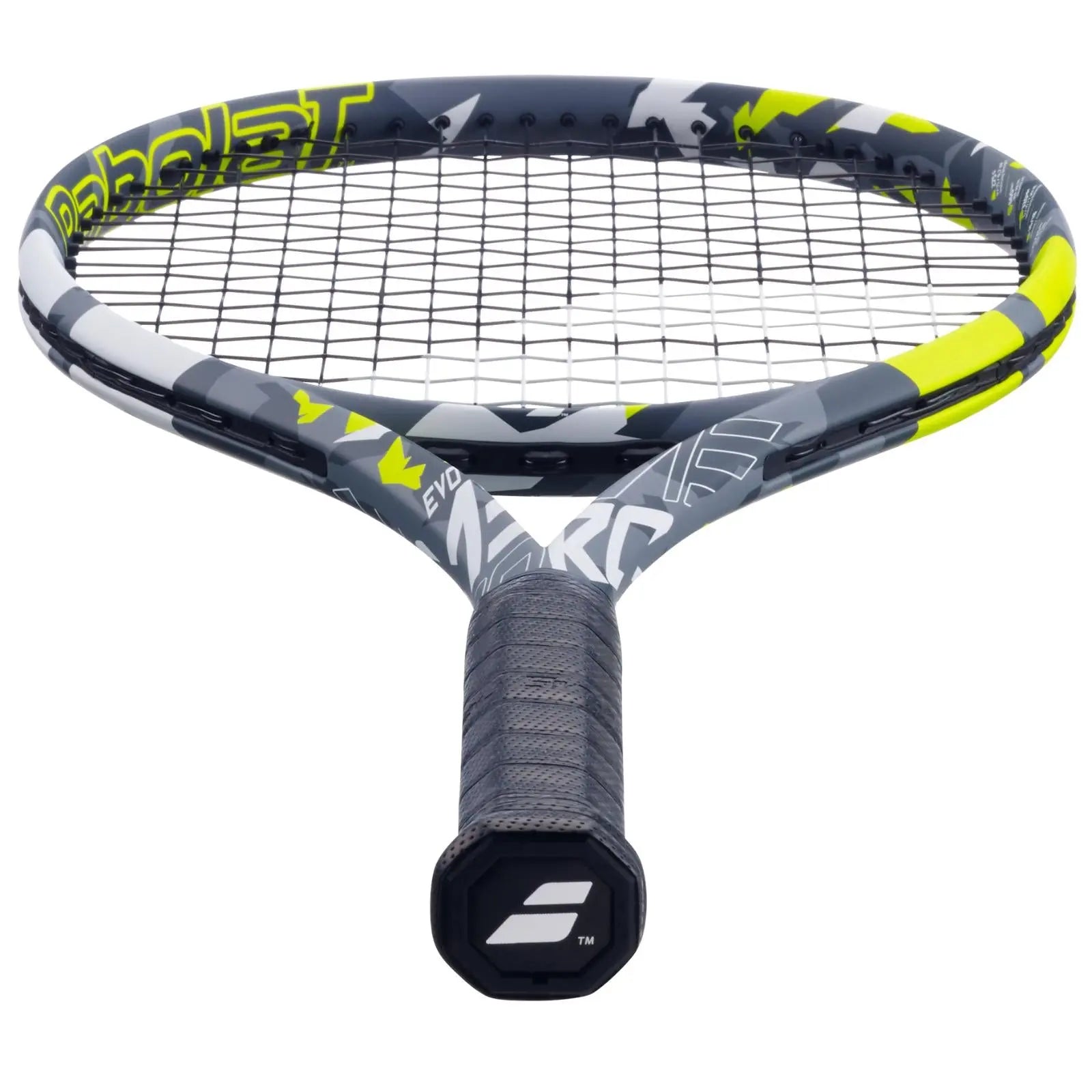 Babolat Evo Aero Tennis Racquet (Grey/Yellow)