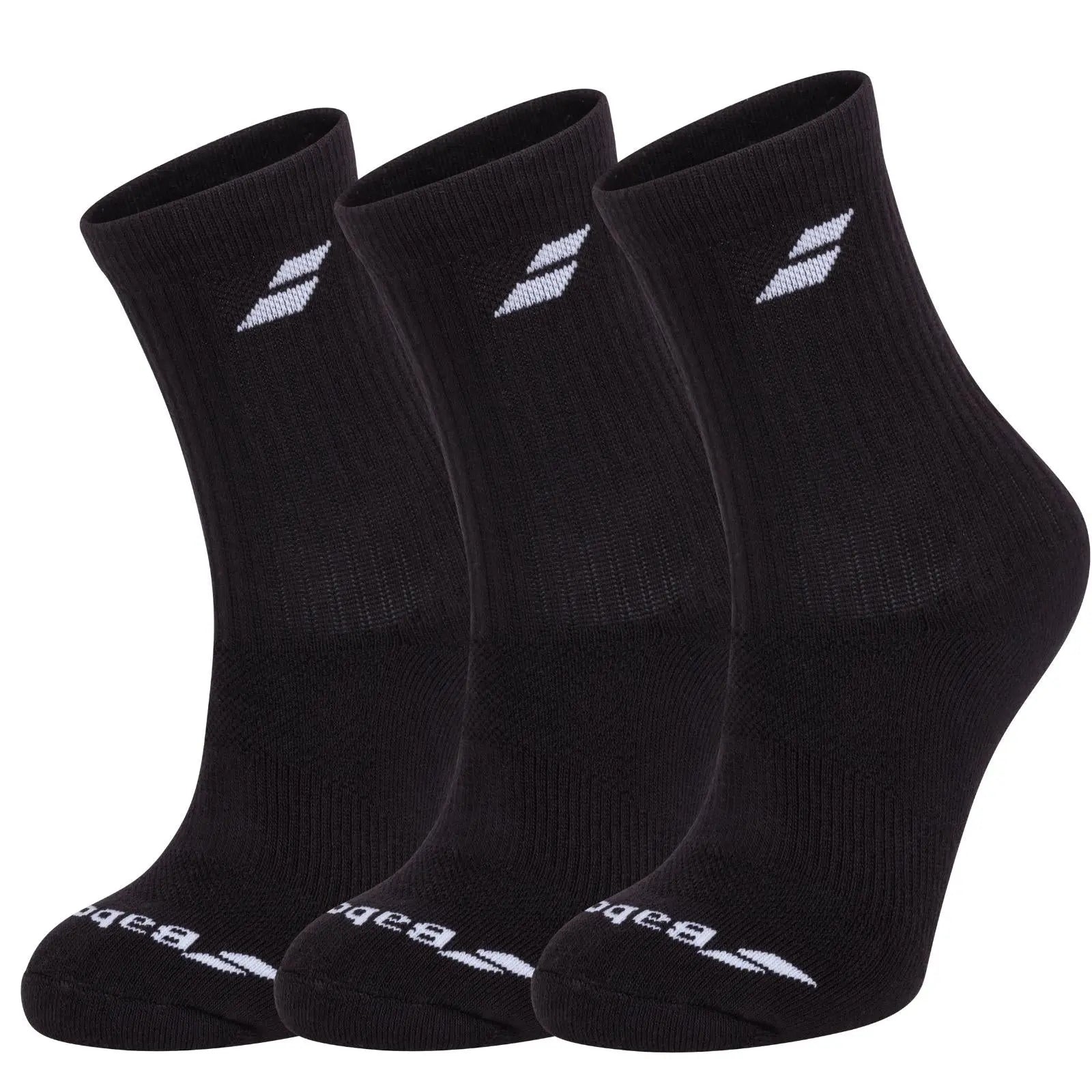 Babolat Socks - 3 Pack - Black