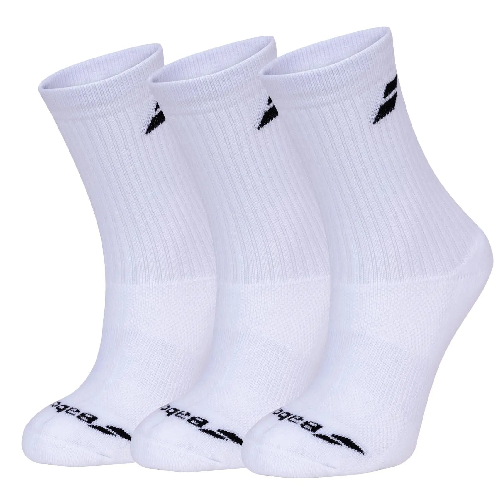 Babolat Socks - 3 Pack - White