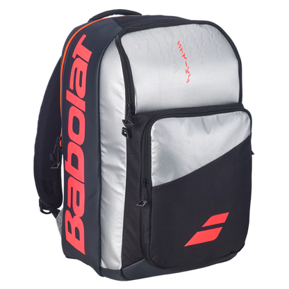 Babolat Tennis Bag Pure Strike Backpack Silver Black