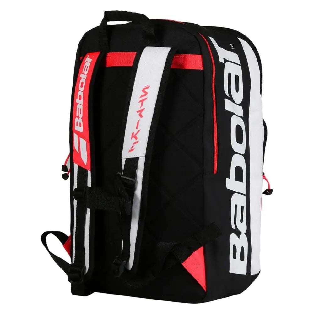 Babolat Tennis Bag Pure Strike Backpack White Orange