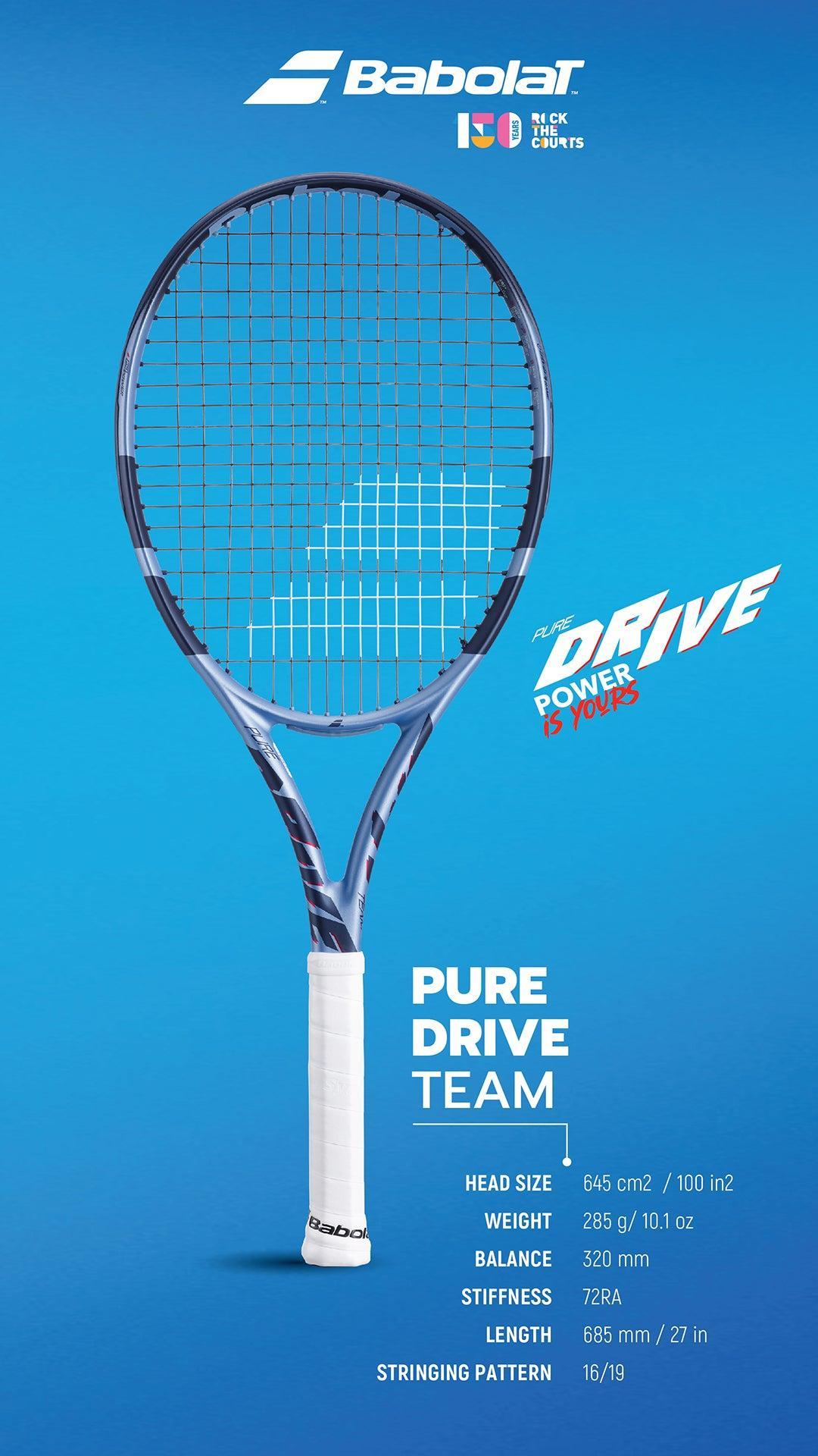 Babolat Tennis Racquet Pure Drive Team - (285g) - Demo