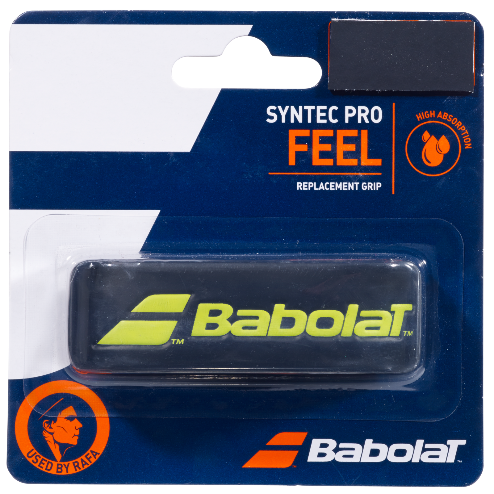 Babolat Tennis Replacement Grip Syntec PRO - Black/Yellow