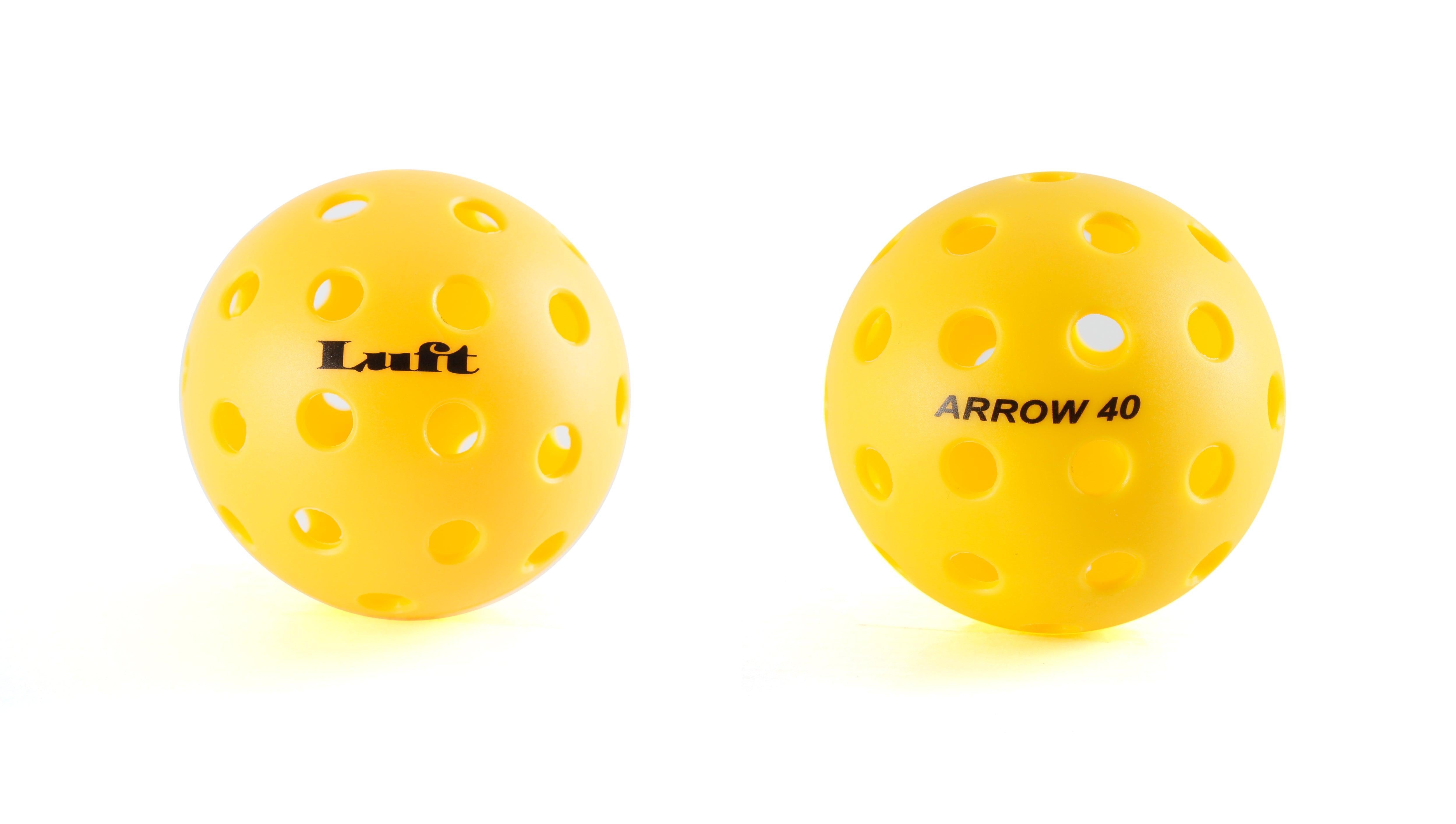 Luft Pickleball Ball Arrow 40 - 3 Balls