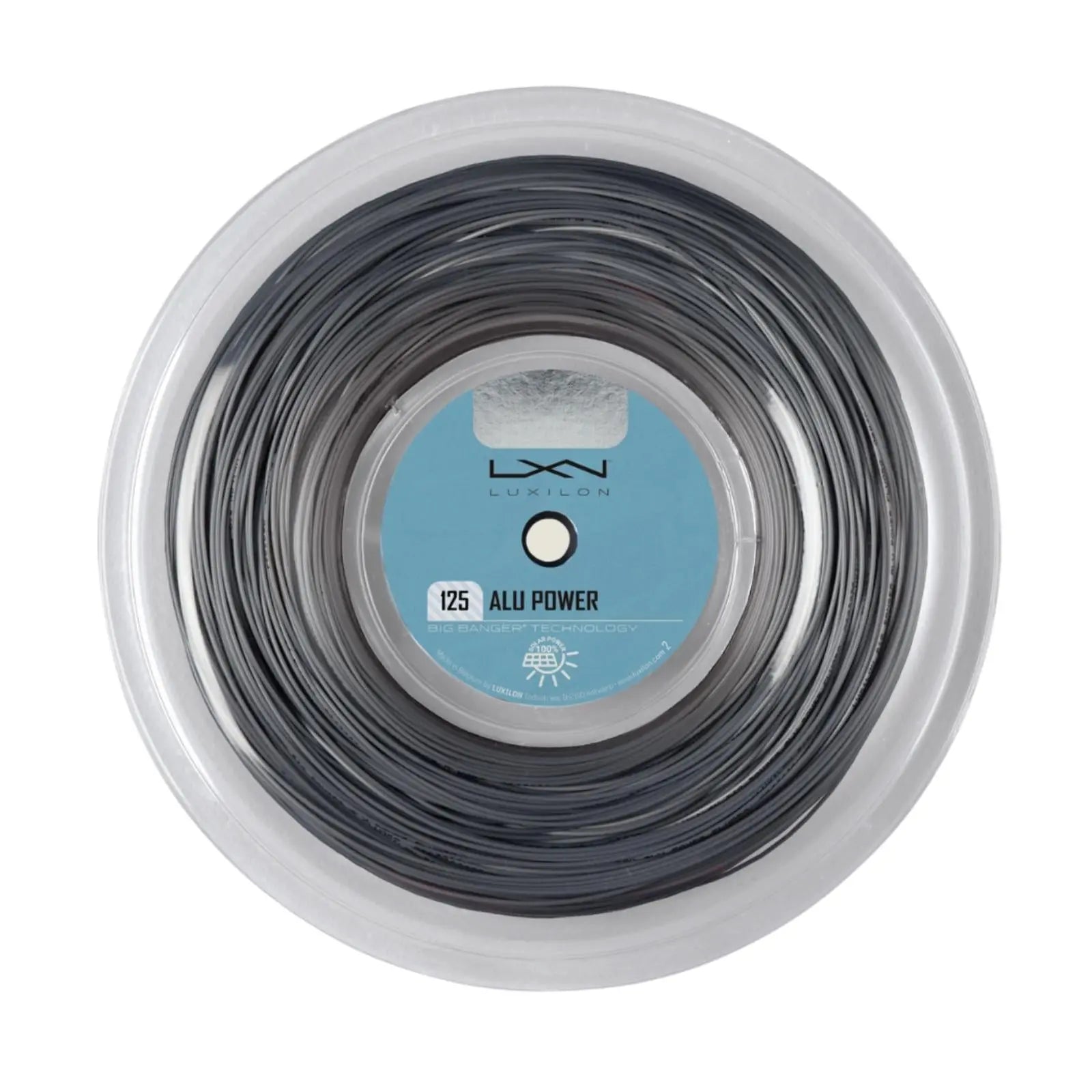 Luxilon Tennis String Alu Power 125 Silver 220M Reel