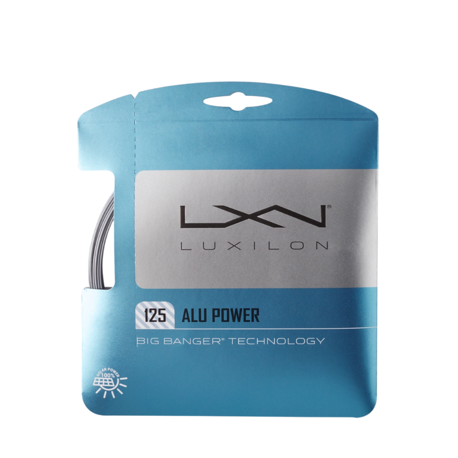 Luxilon Tennis String Alu Power 125 (Silver) Set