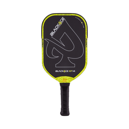 Pro Kennex Pickleball Paddel Kinetic Black Ace XF 14 - Green Yellow (225g)