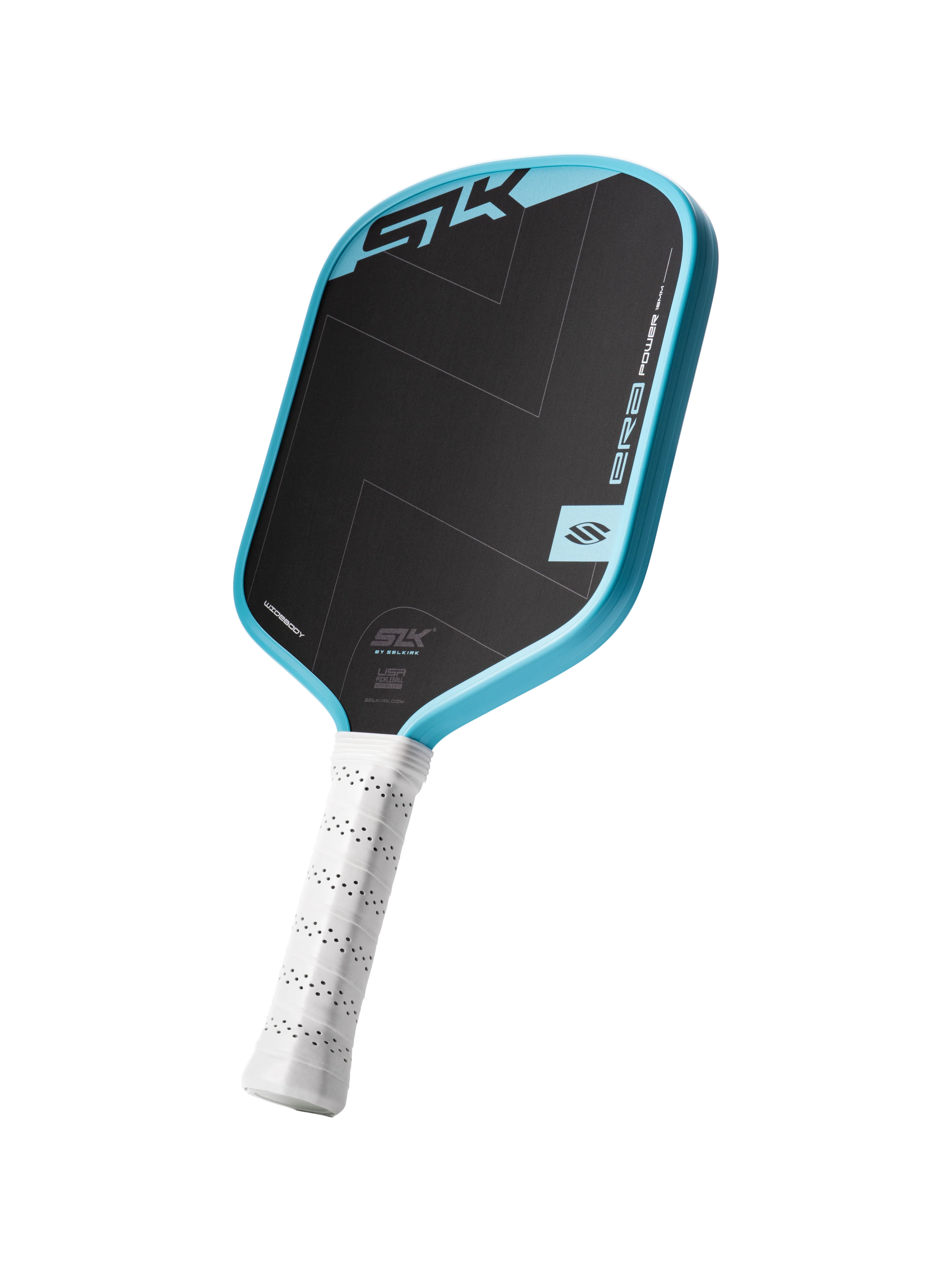 SLK ERA Power Widebody Pickleball Paddle Cyan 16mm