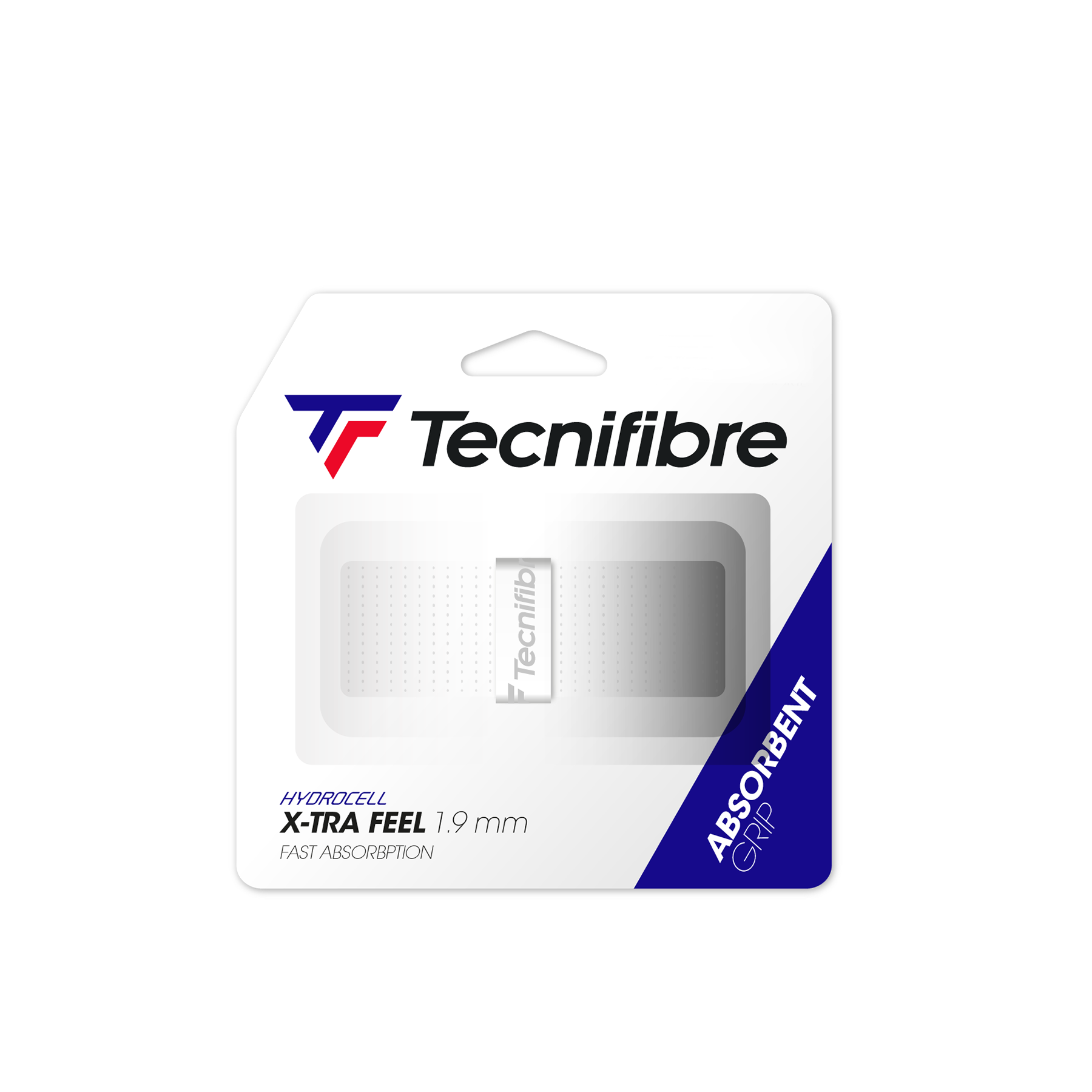 Tecnifibre Replacement Grip X- Tra Feel - Hydrocell Bond 1.9Mm - White