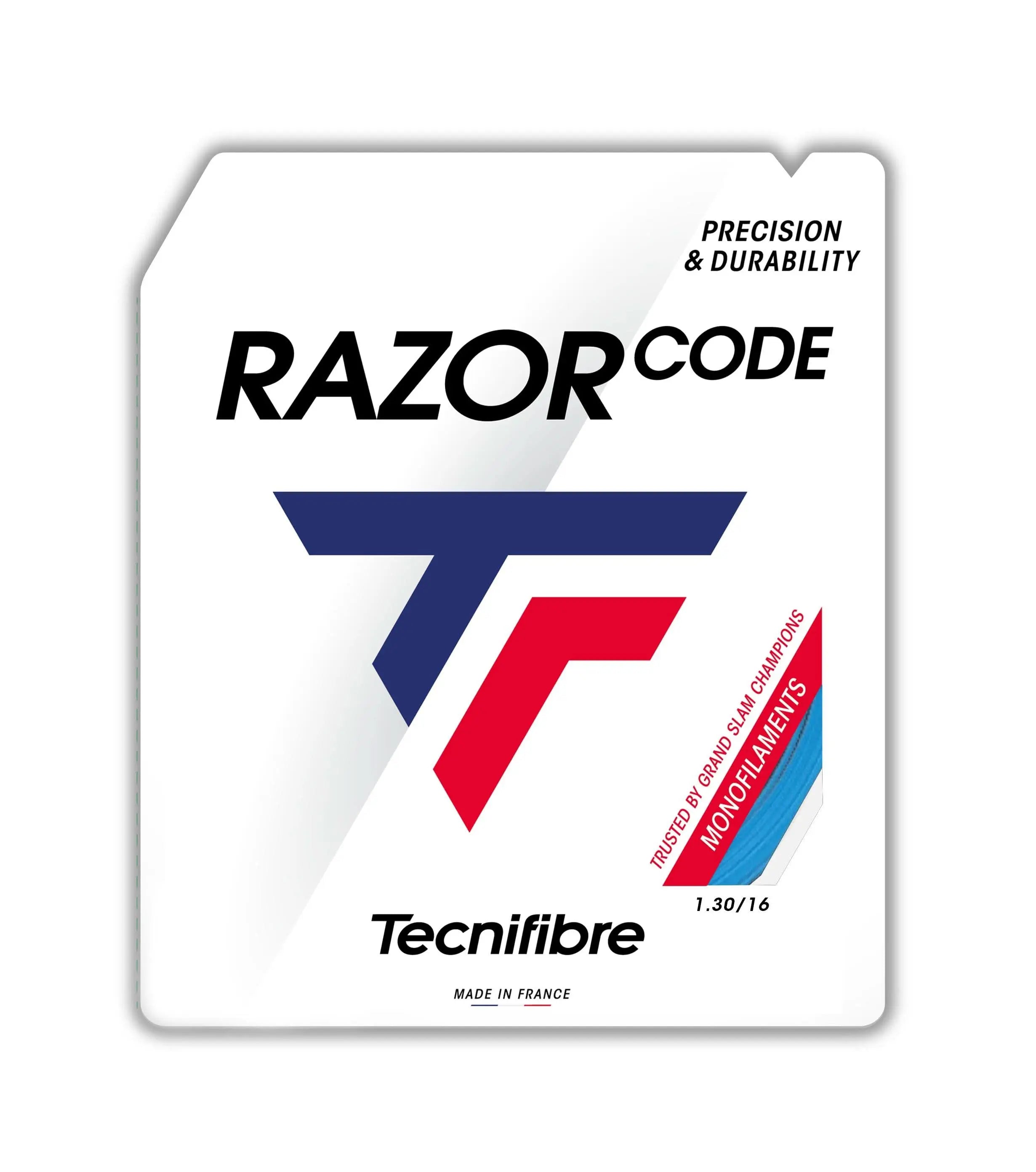 Tecnifibre Tennis String Razor Code - Blue - 1.3 - Polyester