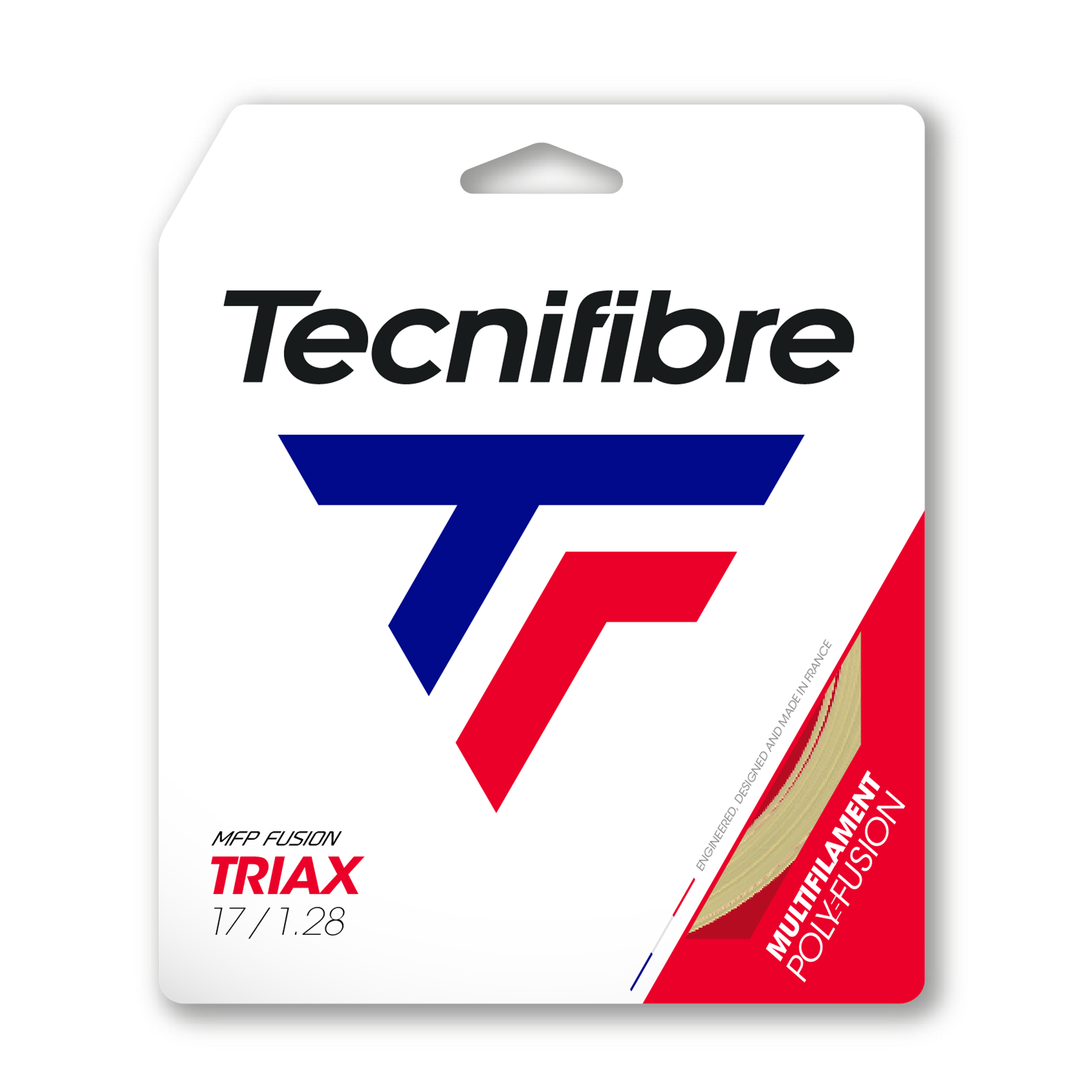 Tecnifibre Tennis String Triax - Natural - 1.28 - Polyfusion