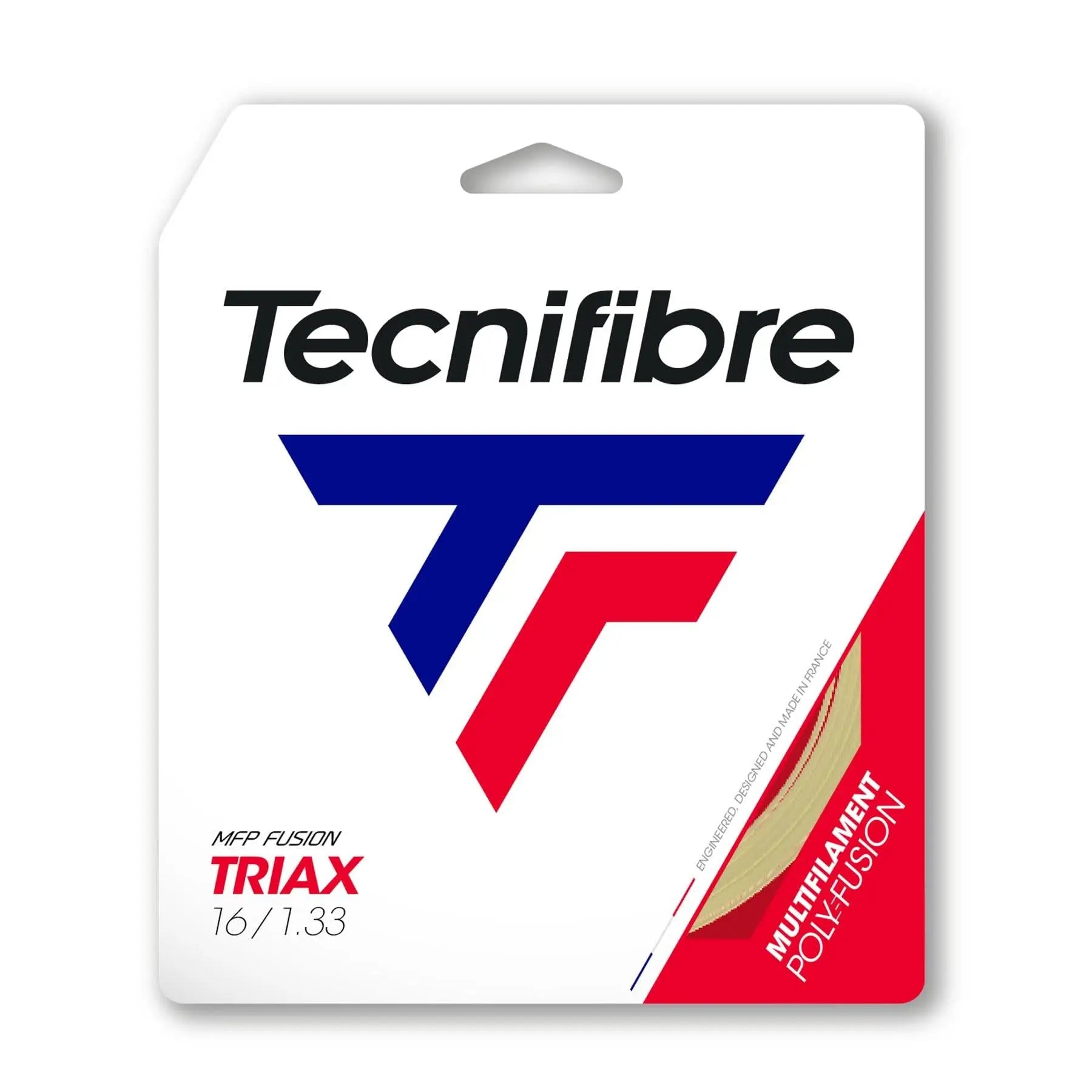 Tecnifibre Tennis String Triax - Natural - 1.33 - Polyfusion