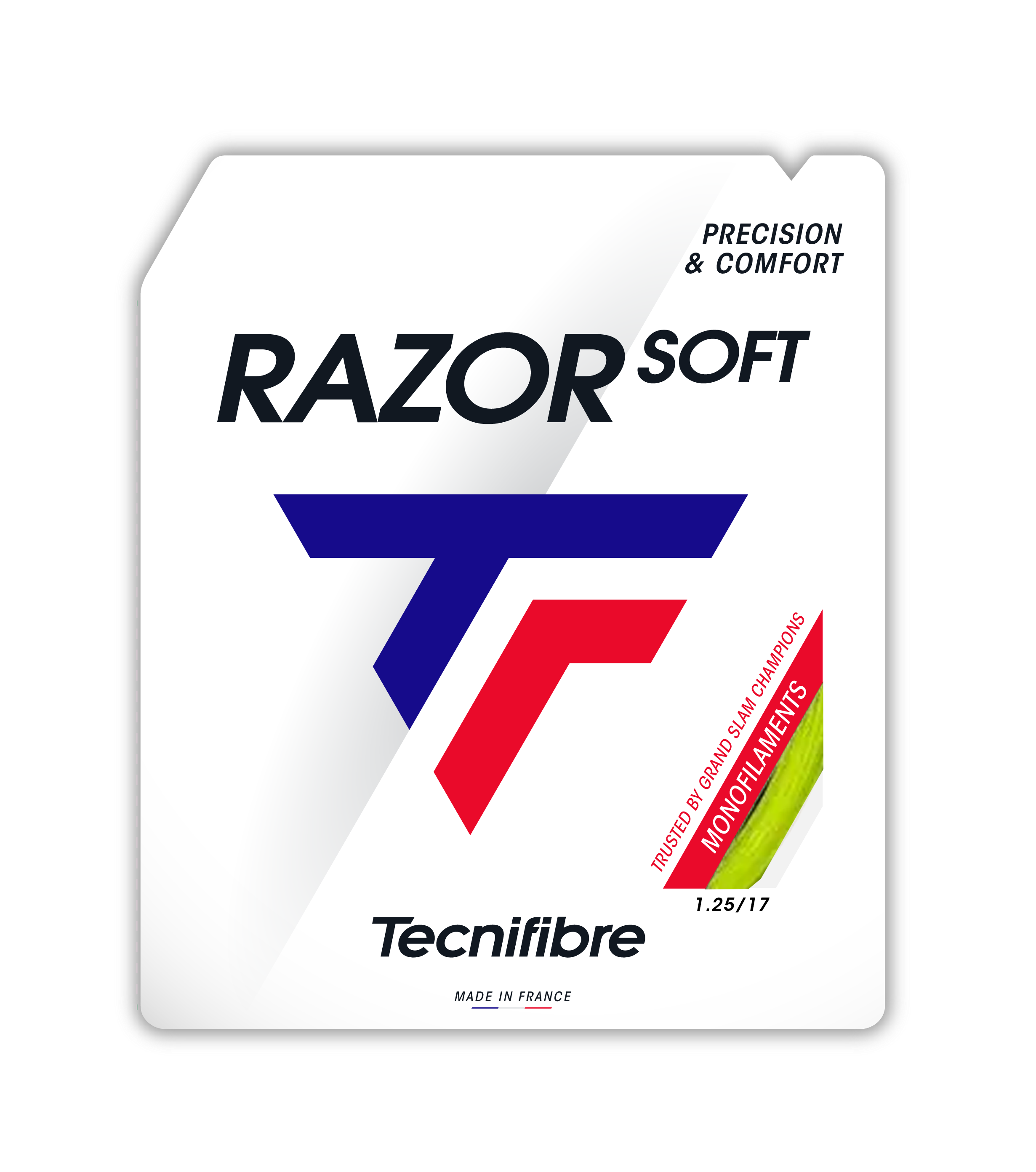 Tecnifibre Tennis String Triax Razor Soft - Lime - 1.25 - Polyester