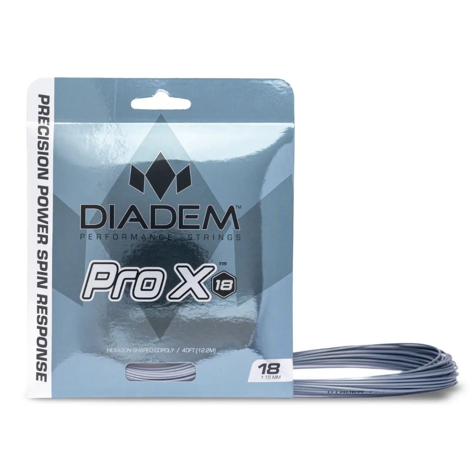 Diadem Tennis String Pro X Set 1.25 (16L) - Silver