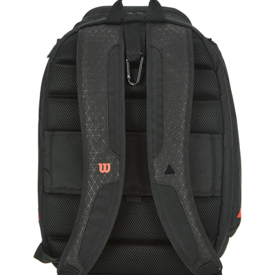 Wilson Tennis Bag Super Tour Clash v3 Backpack - Black Infra Red