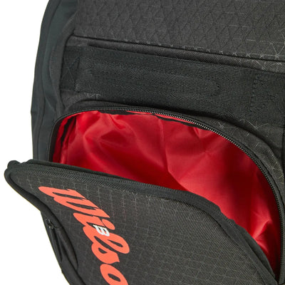 Wilson Tennis Bag Super Tour Clash v3 Backpack - Black Infra Red