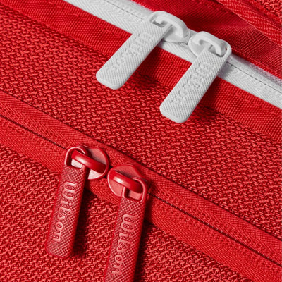 Wilson Tennis Bag Super Tour Red 6 Racquets