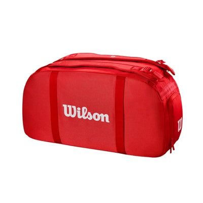 Wilson Tennis Bag Super Tour Red Coaches Duffel