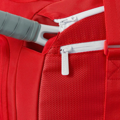 Wilson Tennis Bag Super Tour Red Small Duffel