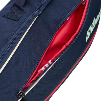 Wilson Tennis Bag Team Bag 3 Racquets Navy