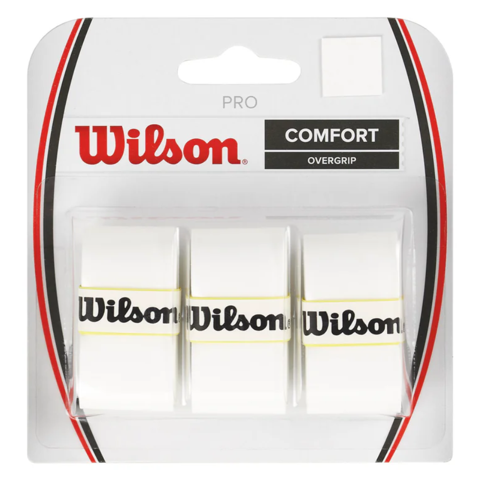 Wilson Tennis PRO Overgrip -White - 3 Pack