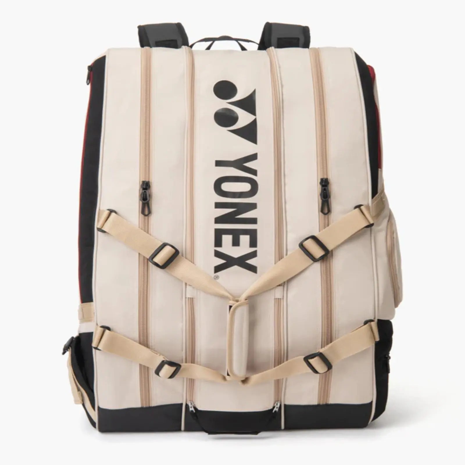 Yonex Gearlogic Tennis Racquet Bag 12 Racquets-Beige
