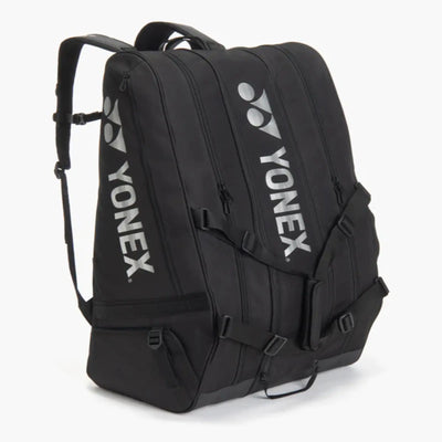 Yonex Gearlogic Tennis Racquet Bag 12 Racquets-Black