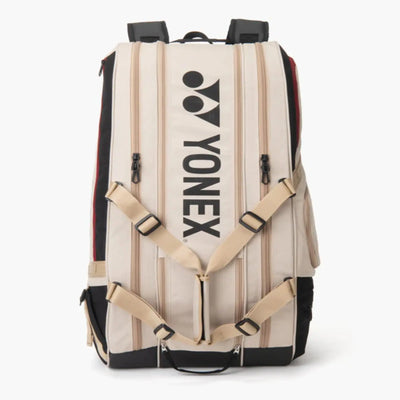 Yonex Gearlogic Tennis Racquet Bag 9 Racquets-Beige