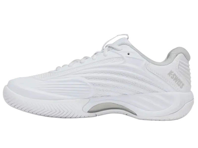 KSwiss Women's Tennis Shoes Hypercourt Express 3 - All Court - White/Dawn Blue/Silver