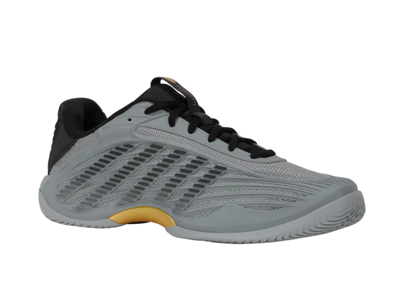 KSwiss Men's Tennis Shoes Hypercourt Express 3 - All Court - Ult Gray/Moonless /Gold