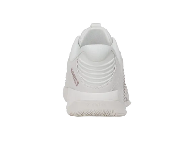 KSwiss Women's Tennis Shoes Hypercourt Express 3 - All Court - Blanc de Blanc/Rose Gold