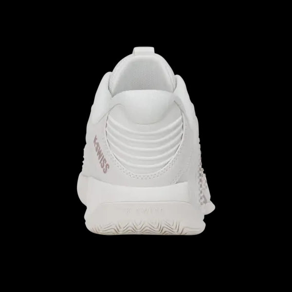 KSwiss Women's Tennis Shoes Hypercourt Express 3 - All Court - Blanc de Blanc/Rose Gold