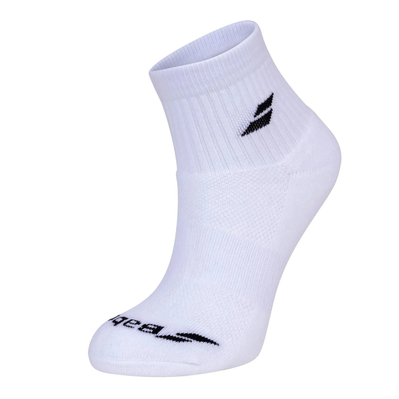 Babolat Quarter Socks 3 Pack - White