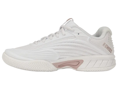 KSwiss Junior Tennis Shoes Hypercourt Express 3 - All Court - White/Rose/Violet Ice