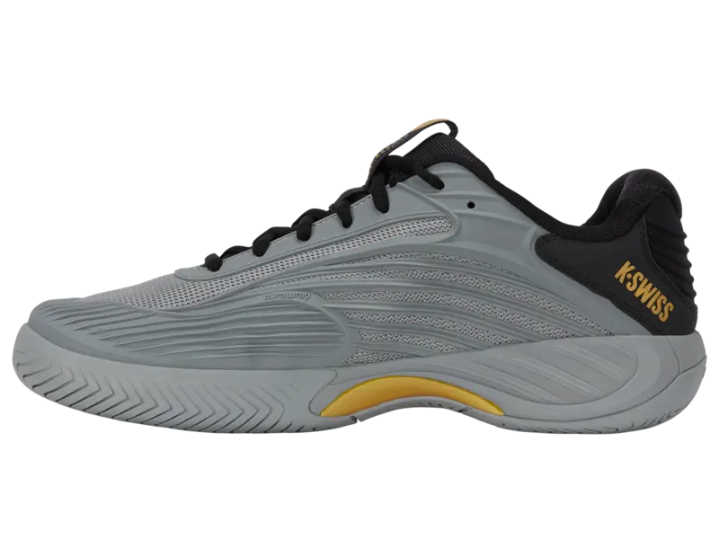 KSwiss Men's Tennis Shoes Hypercourt Express 3 - All Court - Ult Gray/Moonless /Gold
