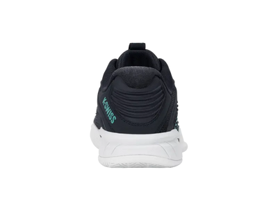 KSwiss Junior Tennis Shoes Hypercourt Express 3 - All Court - Carbon/Baltic/White