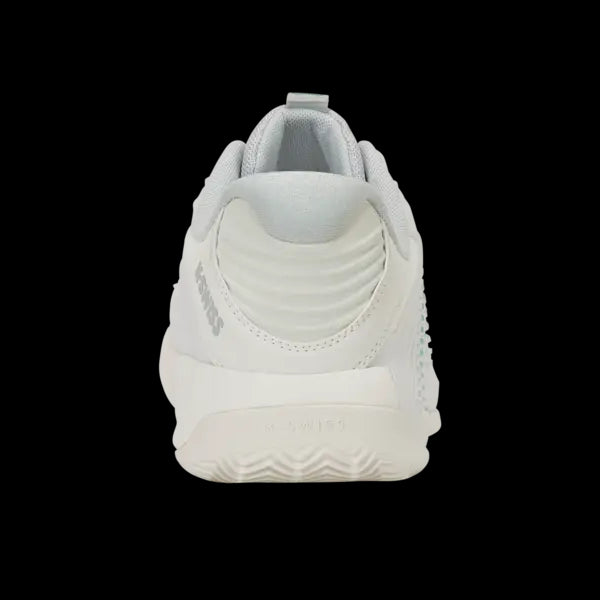 KSwiss Women's Tennis Shoes Hypercourt Express 3 - Clay Court - Blanc / Gray/Baltic